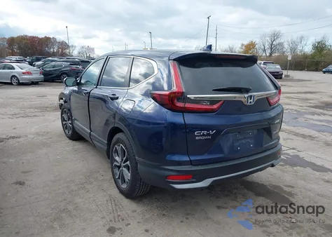 2021 Honda Cr-V Hybrid Ex-L из США, поврежденный, VIN 7FART6H85ME030120
